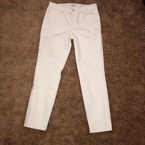 Jessica Simpson white jeans